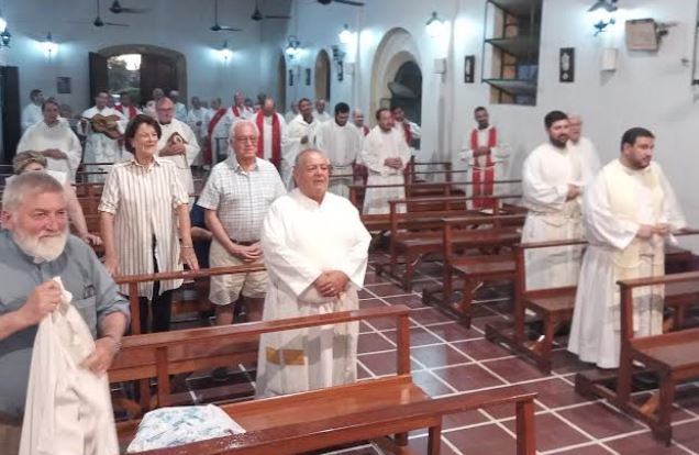 El clero de Zárate-Campana tuvo sus ejercicios espirituales El clero de Zárate-Campana tuvo sus ejercicios espirituales
