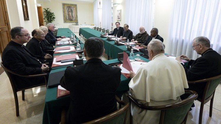El Consejo de Cardenales analizó las guerras en curso y la necesidad de construir la paz El Consejo de Cardenales analizó las guerras en curso y la necesidad de construir la paz