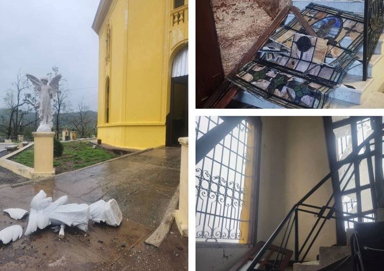 El huracán Melissa dañó el sitio de peregrinación más importante de Cuba El huracán Melissa dañó el sitio de peregrinación más importante de Cuba