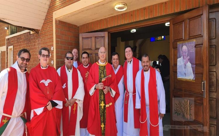 El obispo castrense visitó pastoralmente la provincia de Misiones El obispo castrense visitó pastoralmente la provincia de Misiones