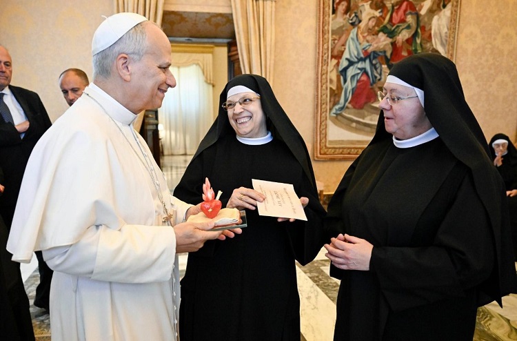 El Papa a las monjas agustinas: la verdadera alegría reside en la comunión con Cristo