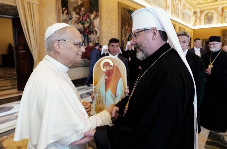 El Papa alentó a los obispos ucranianos a permanecer unidos en la fe y la esperanza