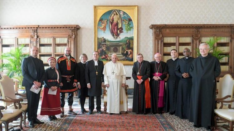 El Papa alienta a caminar y avanzar juntos en el peregrinar ecuménico