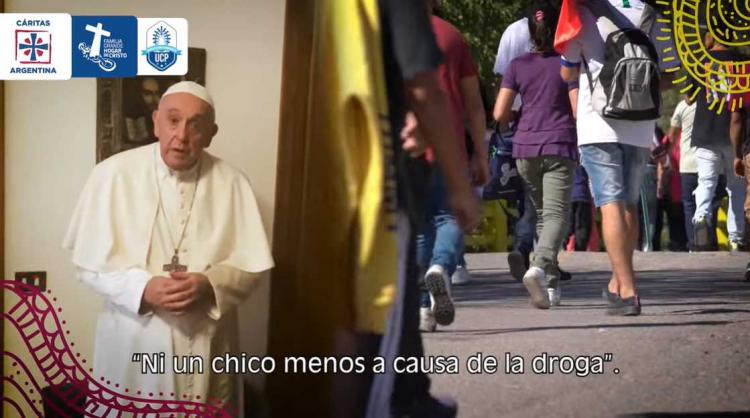 El Papa anima la peregrinación mariana de los Hogares de Cristo El Papa anima la peregrinación mariana de los Hogares de Cristo