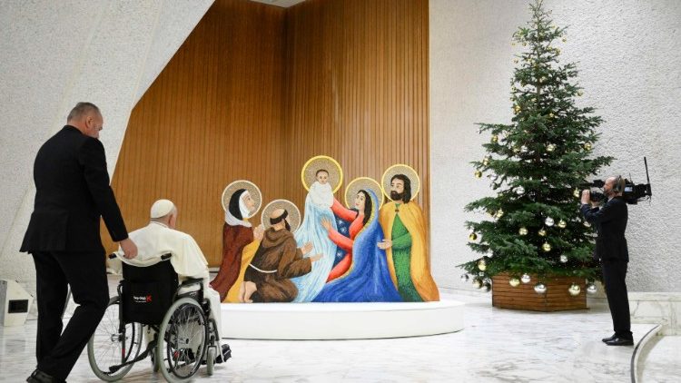 El Papa: 'La Navidad nos recuerda el drama en Tierra Santa' El Papa: 'La Navidad nos recuerda el drama en Tierra Santa'