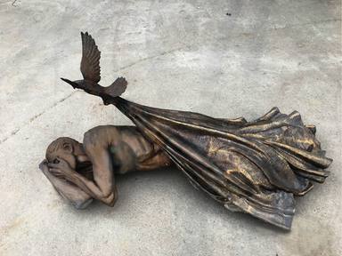 "Refugio", la escultura que invita a cuidar de las personas sin hogar "Refugio", la escultura que invita a cuidar de las personas sin hogar