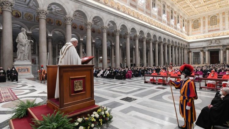 El Papa clausuró la Semana de Oración por la Unidad de los Cristianos El Papa clausuró la Semana de Oración por la Unidad de los Cristianos