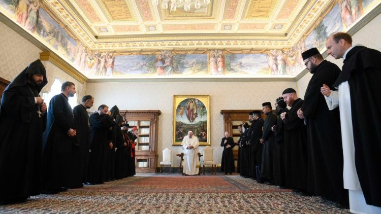 Francisco: "El deseo ardiente de unidad es quizás lo que más les falta a los cristianos" Francisco: "El deseo ardiente de unidad es quizás lo que más les falta a los cristianos"