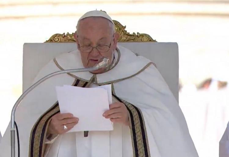 El Papa, en la apertura del Sínodo: 'Caminemos con el Espíritu Santo'