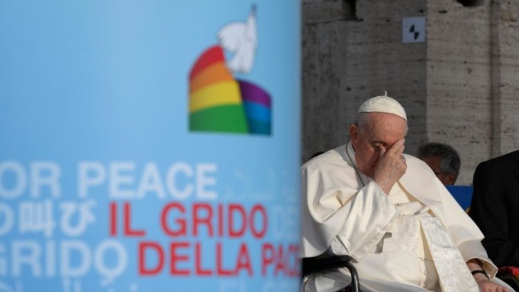 El Papa Francisco animó a persistir en la búsqueda de la paz El Papa Francisco animó a persistir en la búsqueda de la paz