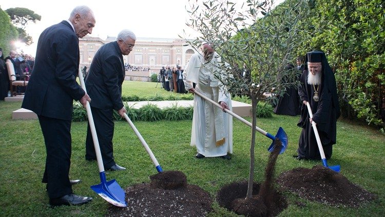 El Papa Francisco rememorará el Encuentro de paz por Tierra Santa El Papa Francisco rememorará el Encuentro de paz por Tierra Santa
