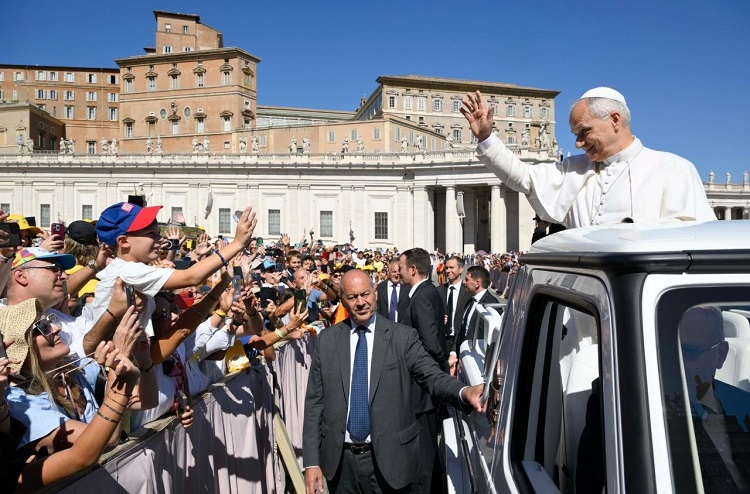 El Papa León: 'La justicia debe tener en mente el bien común' El Papa León: 'La justicia debe tener en mente el bien común'