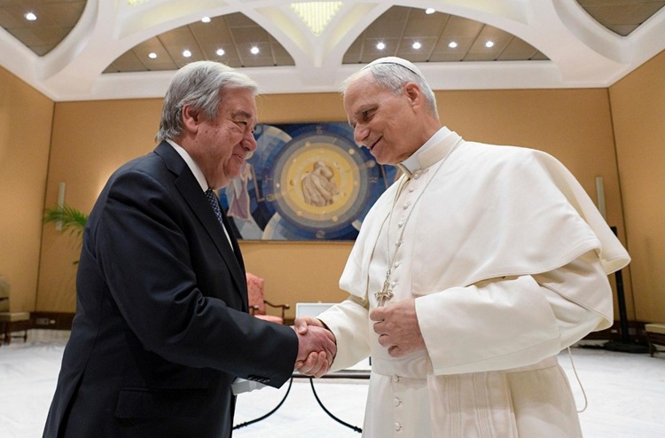 Vaticano: El Papa recibió a António Guterres para impulsar la paz global Vaticano: El Papa recibió a António Guterres para impulsar la paz global