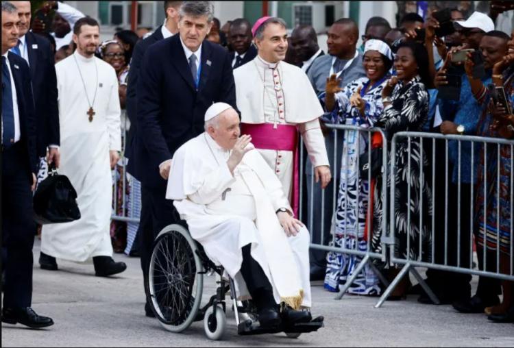 El Papa llegó a Sudan del Sur, en misión de paz y reconciliación