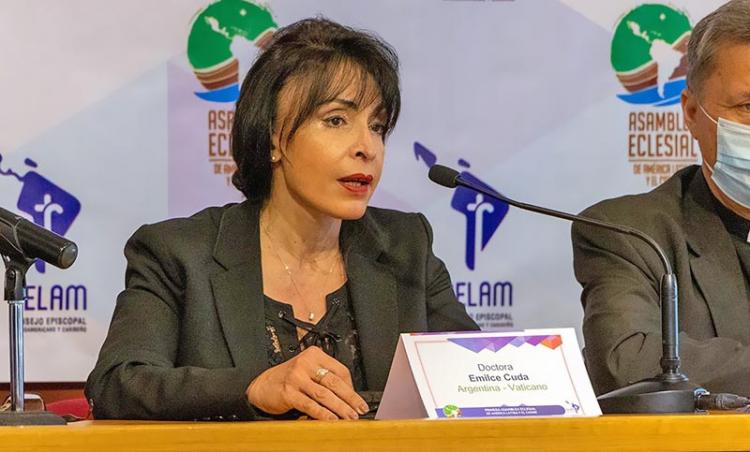 El Papa nombró a Emilce Cuda secretaria de la Comisión para América Latina El Papa nombró a Emilce Cuda secretaria de la Comisión para América Latina