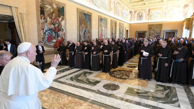 El Papa pide a los capuchinos 'ser constructores de paz' El Papa pide a los capuchinos 'ser constructores de paz'