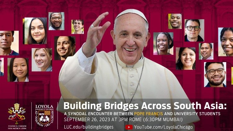 El Papa se reunirá de manera virtual con estudiantes del sur de Asia El Papa se reunirá de manera virtual con estudiantes del sur de Asia