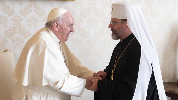 El Papa transmitió al arzobispo Schevchuk su cercanía con el pueblo ucraniano El Papa transmitió al arzobispo Schevchuk su cercanía con el pueblo ucraniano