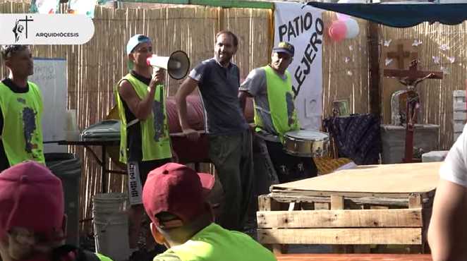 El Patio Callejero celebró su primer año junto a los jóvenes de los Hogares de Cristo