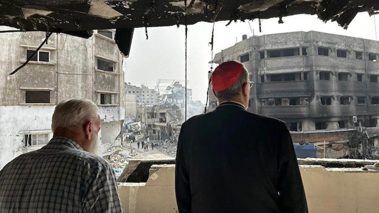 El patriarca de Jerusalén advierte que 'la ciudad de Gaza está destruida' El patriarca de Jerusalén advierte que 'la ciudad de Gaza está destruida'