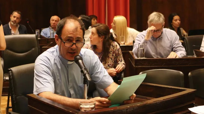 El presbítero Fernando Laguna, nuevo rector de la Iglesia Argentina en Roma