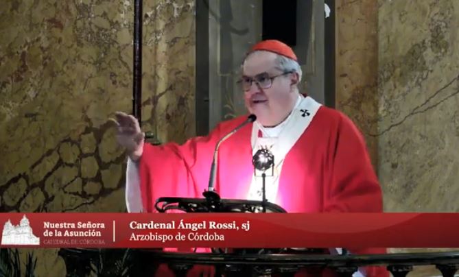 El Card. Rossi llamó a vivir una Semana Santa de reconciliación y esperanza El Card. Rossi llamó a vivir una Semana Santa de reconciliación y esperanza