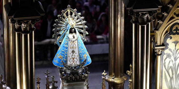 El santuario Nuestra Señora de Luján se prepara para celebrar el día de la Virgen El santuario Nuestra Señora de Luján se prepara para celebrar el día de la Virgen