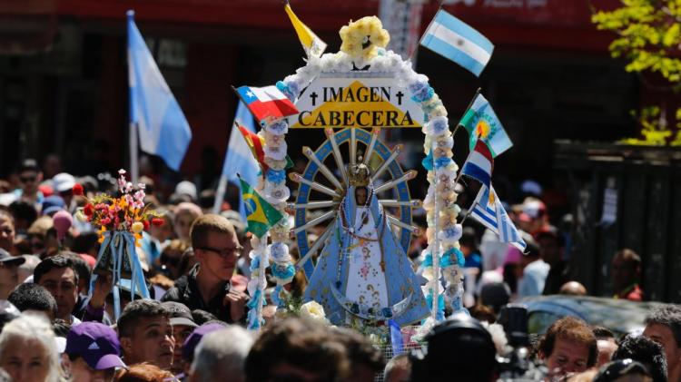 El santuario de Luján se prepara para recibir a los peregrinos El santuario de Luján se prepara para recibir a los peregrinos