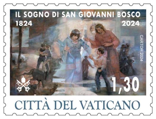 El Vaticano emite un sello por los 200 años del famoso sueño de Don Bosco El Vaticano emite un sello por los 200 años del famoso sueño de Don Bosco