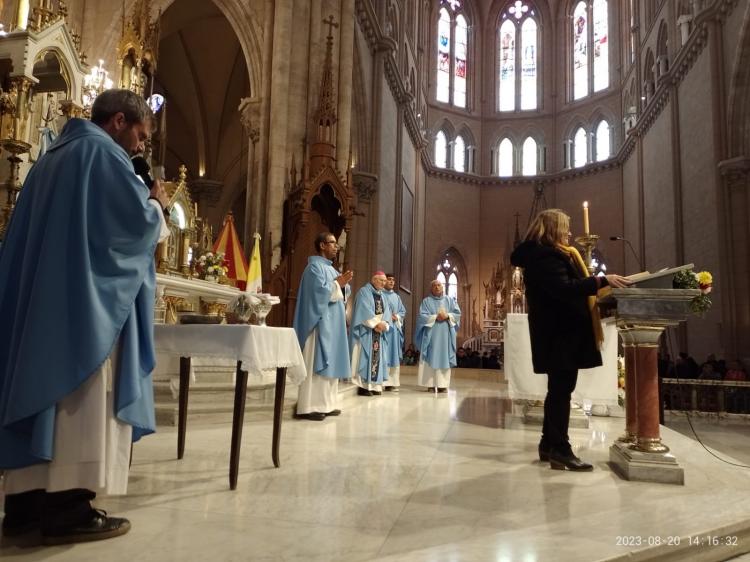Emotiva conmemoración de la Acción Católica Argentina en Luján Emotiva conmemoración de la Acción Católica Argentina en Luján