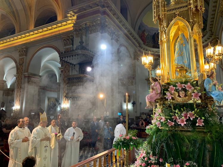 En Catamarca, miembros del poder ejecutivo provincial y municipal homenajearon a la Virgen En Catamarca, miembros del poder ejecutivo provincial y municipal homenajearon a la Virgen