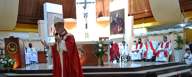 En la fiesta de Santiago Apóstol, Mons. Bokalic llamó a reconocernos como hermanos
