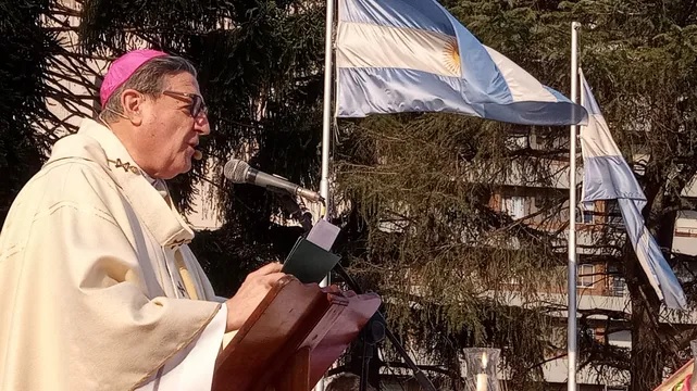 En San Cayetano, Mons. Martín rogó que cese la violencia en Rosario