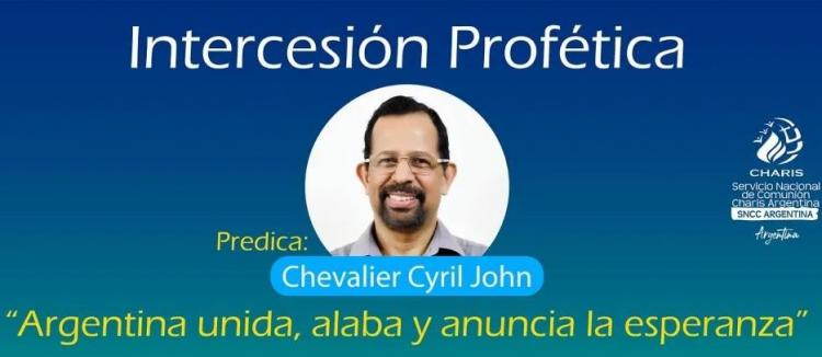 Encuentro sobre "intercesión profética" en Buenos Aires Encuentro sobre "intercesión profética" en Buenos Aires