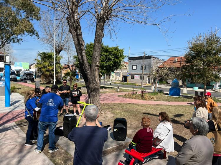 Encuentro de oración por el cuidado de la Casa Común en Avellaneda