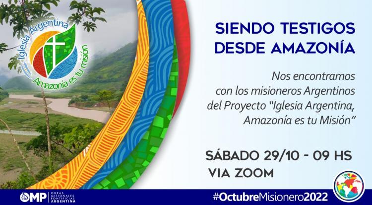 Encuentro virtual con los 8 misioneros en la Amazonía cierra el octubre misionero Encuentro virtual con los 8 misioneros en la Amazonía cierra el octubre misionero