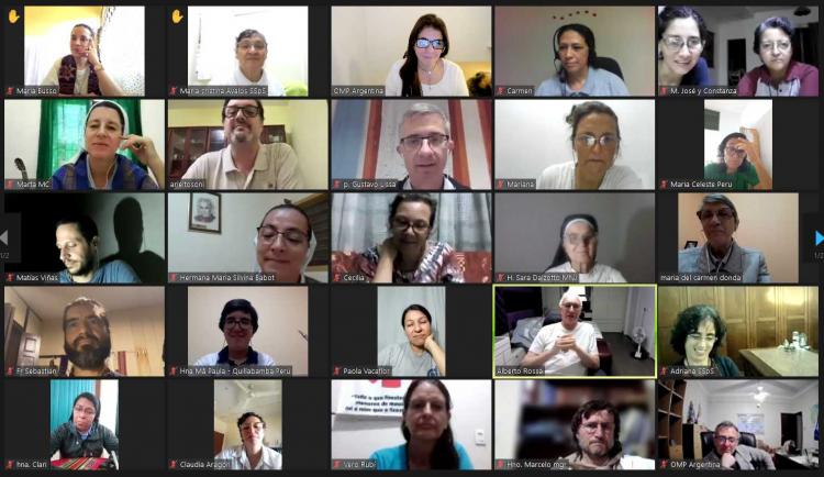 Encuentro virtual de misioneros argentinos distribuidos por el mundo Encuentro virtual de misioneros argentinos distribuidos por el mundo