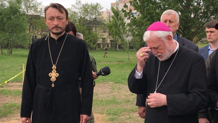 Enviado papal a Ucrania conmovido por el "horror desgarrador" en Bucha Enviado papal a Ucrania conmovido por el "horror desgarrador" en Bucha
