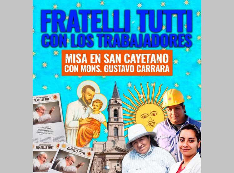 Este domingo, "Fratelli tutti con los trabajadores"