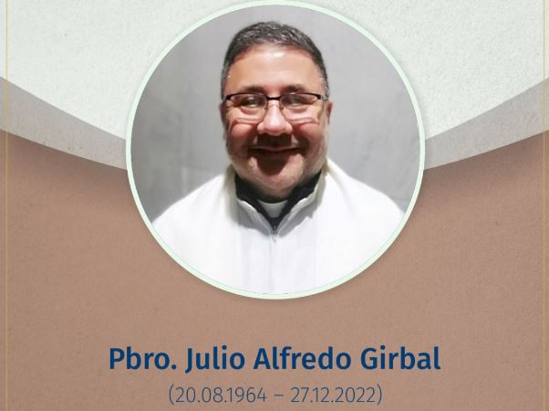 Falleció el Pbro. Julio Girbal, de la diócesis de Avellaneda-Lanús Falleció el Pbro. Julio Girbal, de la diócesis de Avellaneda-Lanús
