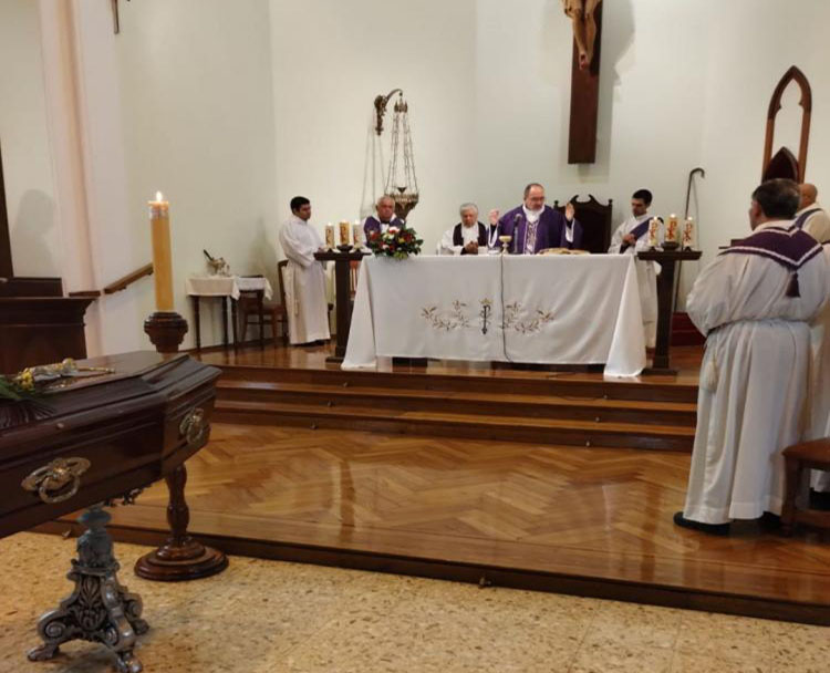 Falleció el sacerdote más anciano del clero platense