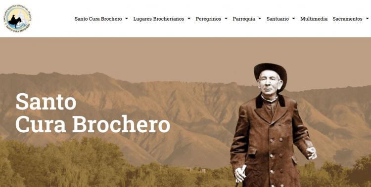 El Santuario Santo Cura Brochero presenta su página oficial