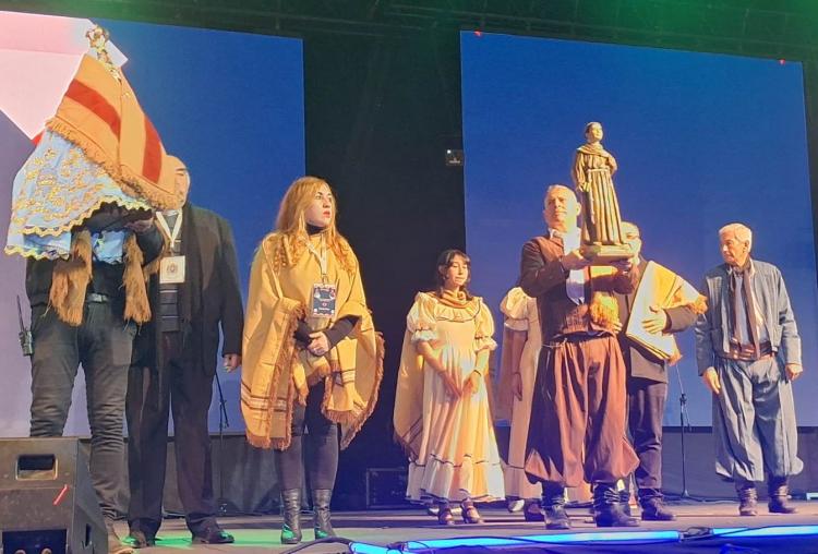 Fe y cultura de la mano de la Virgen del Valle y Mamerto Esquiú en el Poncho