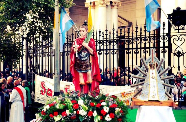 Fiesta grande de San Expedito en el santuario porteño de Balvanera Fiesta grande de San Expedito en el santuario porteño de Balvanera