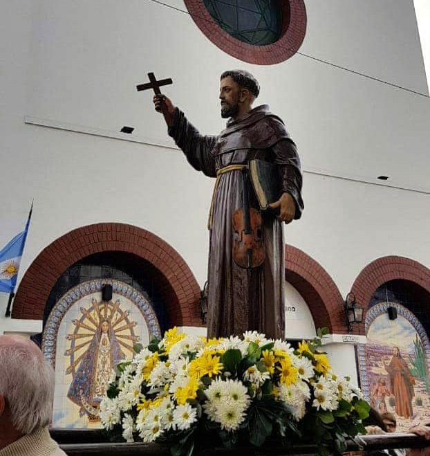 El nuncio apostólico presidió las fiestas patronales de San Francisco Solano El nuncio apostólico presidió las fiestas patronales de San Francisco Solano