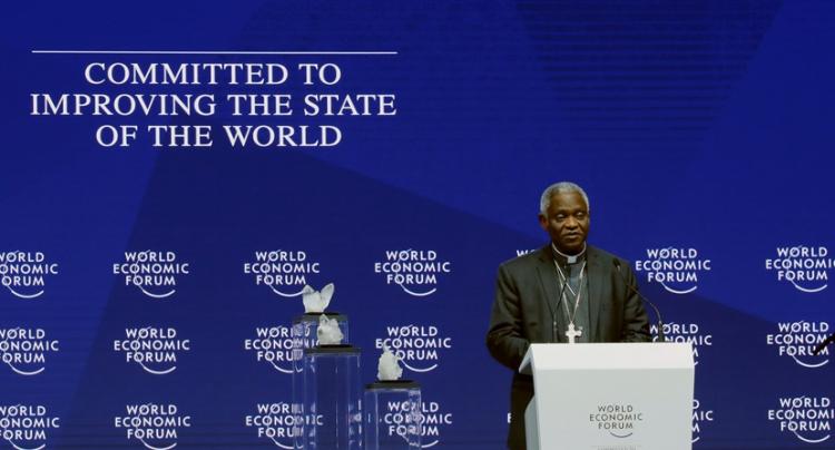 Francisco, al Foro de Davos: 'El desarrollo necesita una brújula moral'