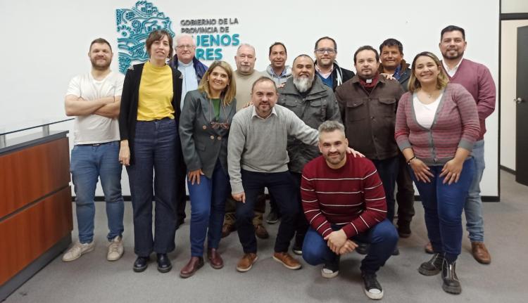 Funcionarios bonaerenses y municipales preparan la 48ª Peregrinación a Luján Funcionarios bonaerenses y municipales preparan la 48ª Peregrinación a Luján