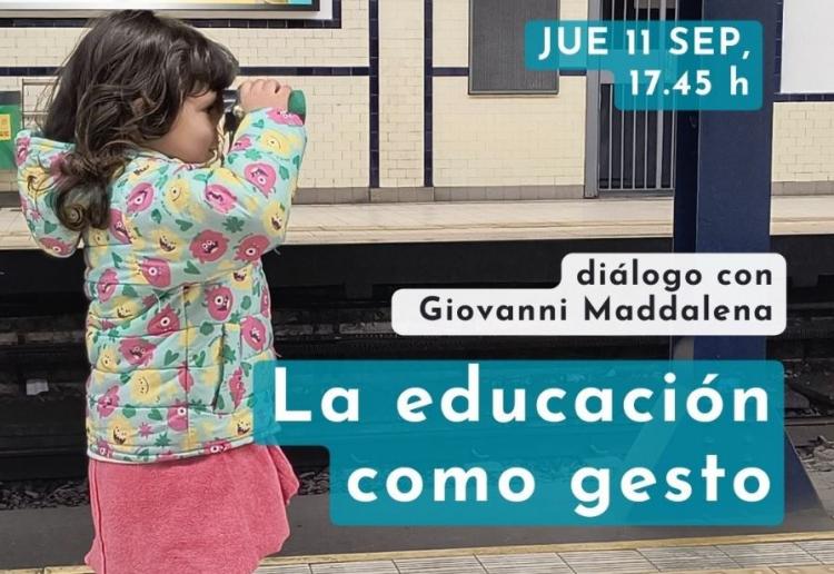 Giovanni Maddalena ofrecerá un encuentro sobre educación en Buenos Aires Giovanni Maddalena ofrecerá un encuentro sobre educación en Buenos Aires