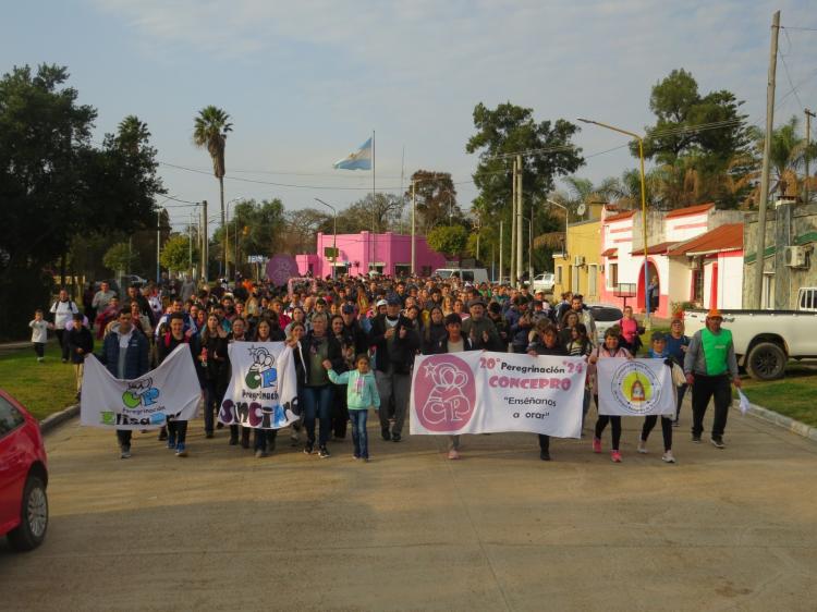 Gualeguaychú: la peregrinación ConcePro cumple 20 años Gualeguaychú: la peregrinación ConcePro cumple 20 años