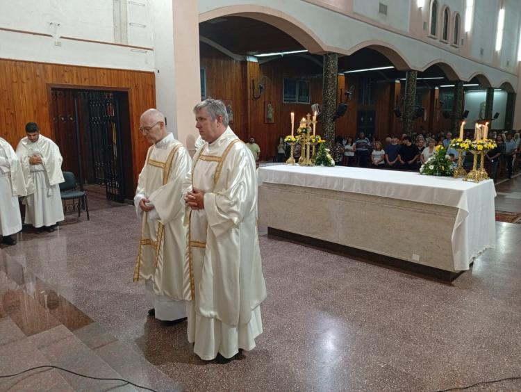 Histórica ordenación diaconal en San Roque de Presidencia Roque Sáenz Peña